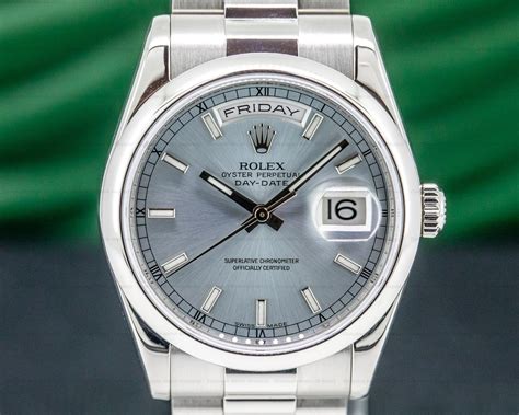 rolex 118206 platinum.